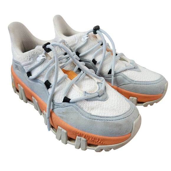 P448 Monalee White Tree Sneakers Size EU 40 - Picture 1 of 7